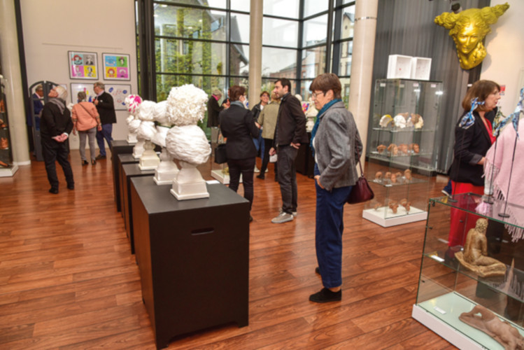 Octobre - Exposition Amies de Claudine Parra et Sylvie Chrétien