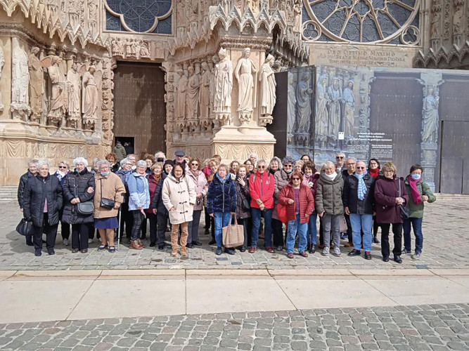 Avril - Les seniors visitent Reims