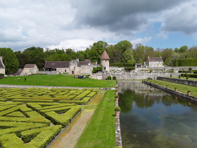 Mai - Visite au Domaine de Villarceaux