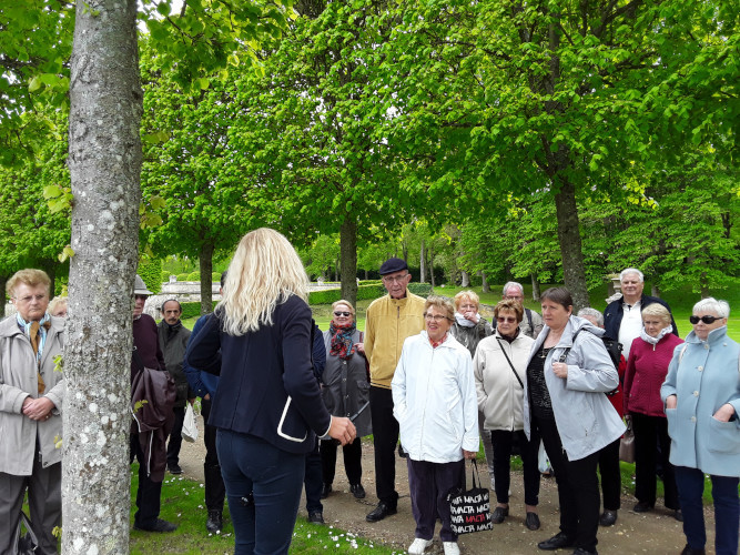 Mai - Visite au Domaine de Villarceaux