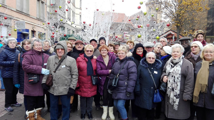 Décembre 2017 - Visite de Montbéliard et Colmar