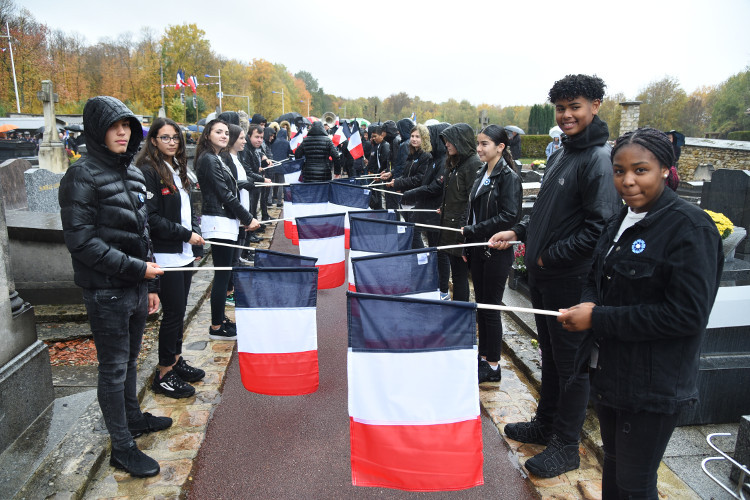 Cérémonie du 11 novembre Centenaire de la Guerre 14-18