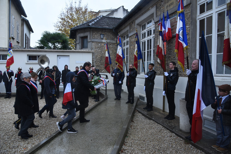 Cérémonie du 11 novembre Centenaire de la Guerre 14-18