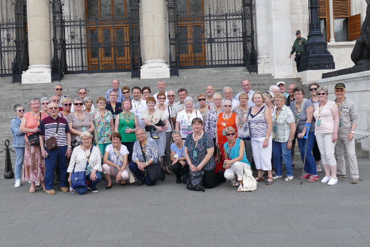 Mai - Les seniors à Budapest