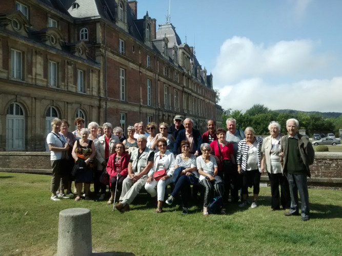 Juillet - Les seniors visitent Dieppe