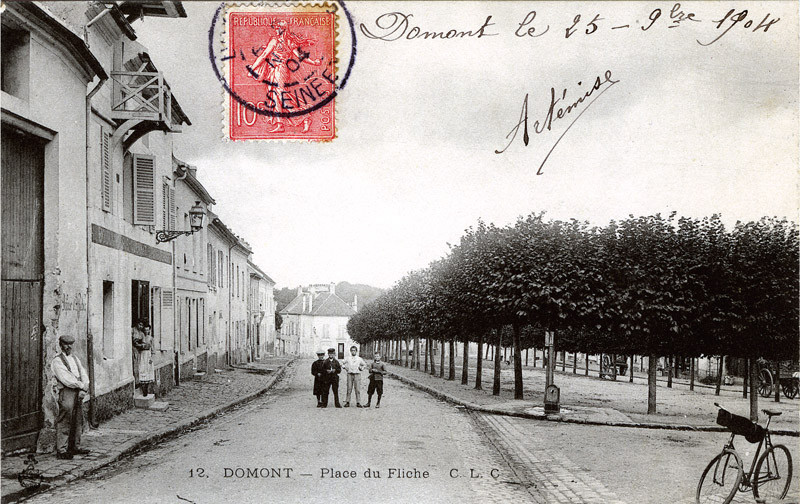 Place du Friche hier - Place de la République aujourd'hui