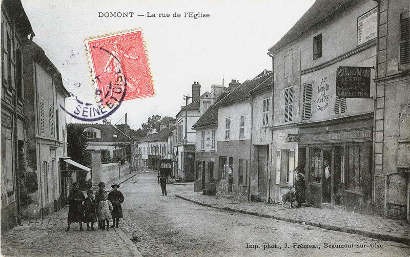 rue de l'Eglise hier