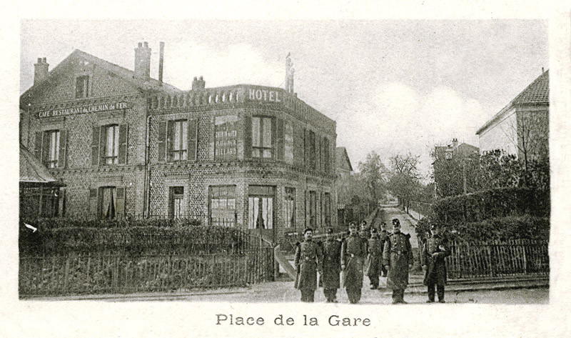 rue de la Gare hier