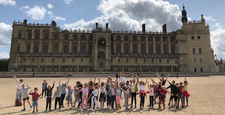 Août  Elémentaire - La grande terrasse de Saint-Germain-en-Laye