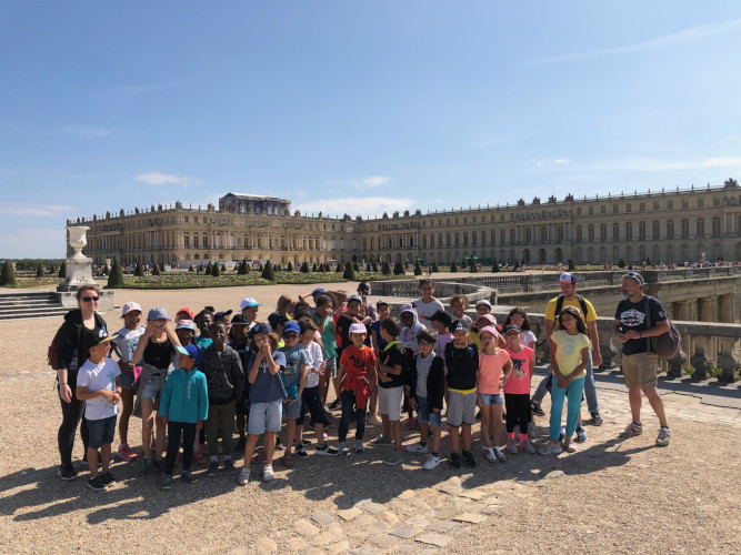 Août Elémentaire - Visite du Château de Versailles