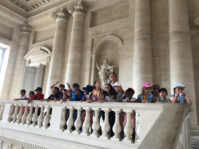 Août Elémentaire - Visite du Château de Versailles