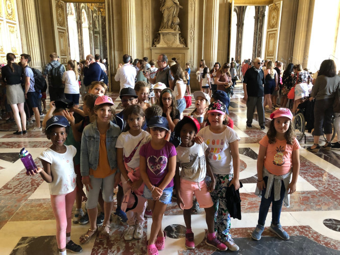 Août Elémentaire - Visite du Château de Versailles