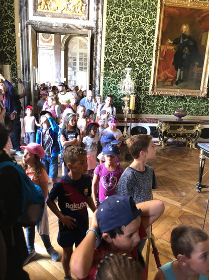 Août Elémentaire - Visite du Château de Versailles