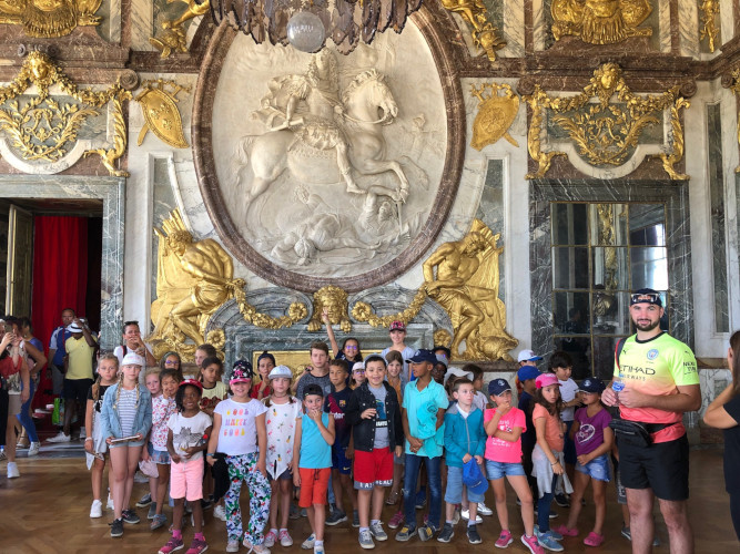 Août Elémentaire - Visite du Château de Versailles