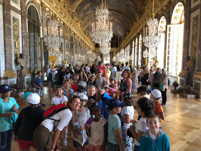 Août Elémentaire - Visite du Château de Versailles