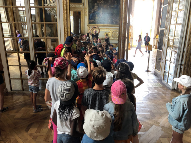 Août Elémentaire - Visite du Château de Versailles