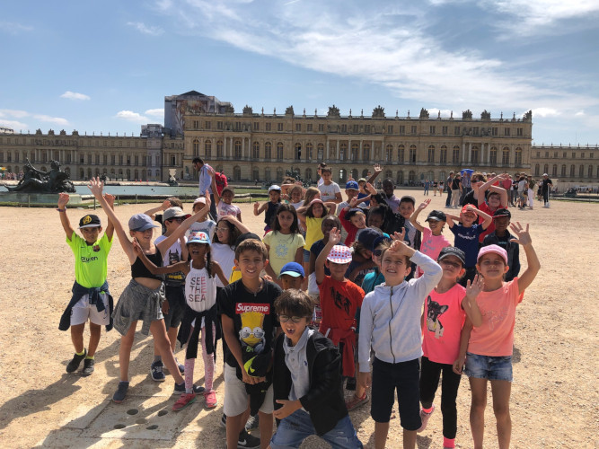 Août Elémentaire - Visite du Château de Versailles