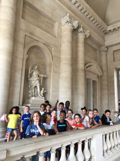 Août Elémentaire - Visite du Château de Versailles