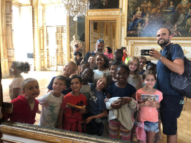 Août Elémentaire - Visite du Château de Versailles