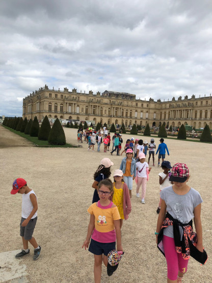 Août Elémentaire - Visite du Château de Versailles