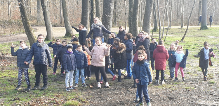 Elémentaire - Sortie en forêt de Saint-Leu