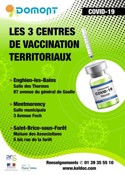 Affiche Centres Vaccination Mai 2021
