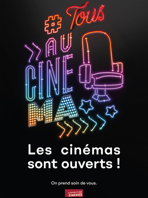 Affiche réouverture cine Affiche réouverture cine