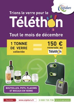 Affiche sigidurs verre telethon 2019 Affiche sigidurs verre telethon 2019