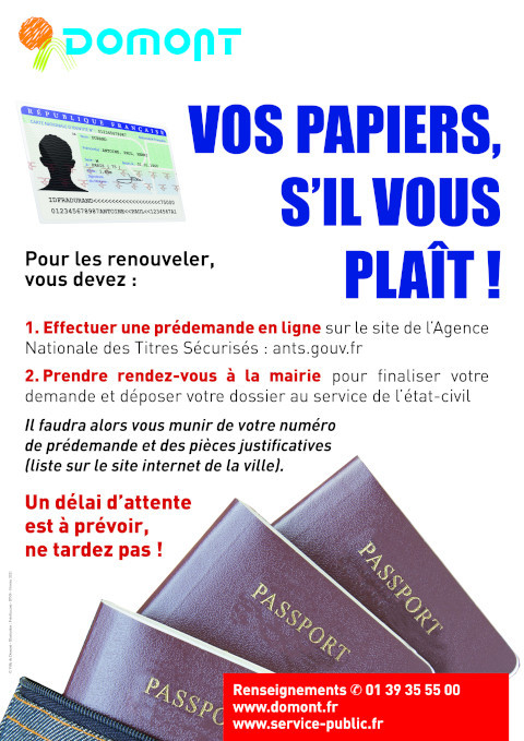 Affiche Vos papiers s'il vous plaît 2021