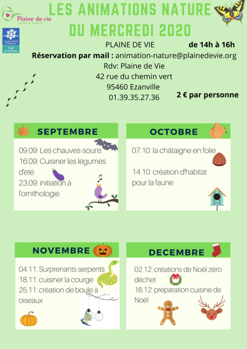 Animations nature 2020 Animations nature 2020