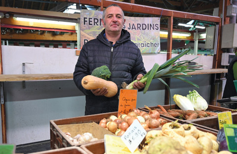 Fruits légumes marché dom fév 2024