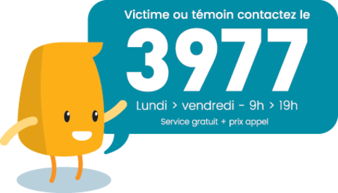 Logo 3977 maltraitance personnes agées ou handicapées