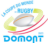 Logo Coupe du Monde Rugby Domont 2023