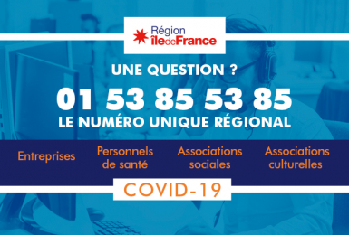 Numéro unique région ile de france Covid-19