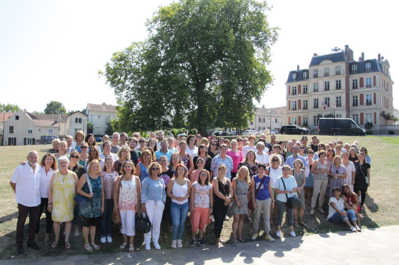 Rentrée des classes groupe enseignants Dom sept 2022