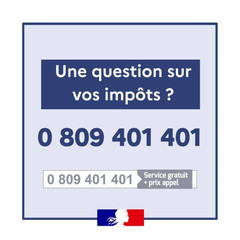 Une question sur vos impôts