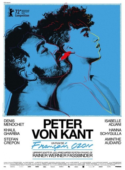 Affiche avant première Peter Von Kant ciné Domont juillet 2022