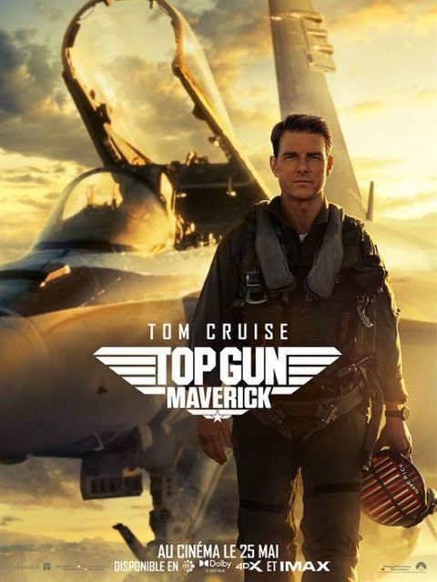 Affiche avant première Top Gun mai 2022