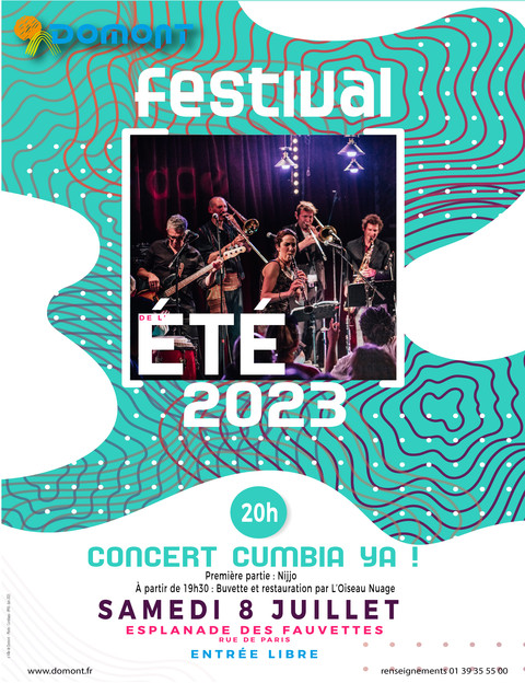Affiche Concert Cumbia Ya ! juillet 2023