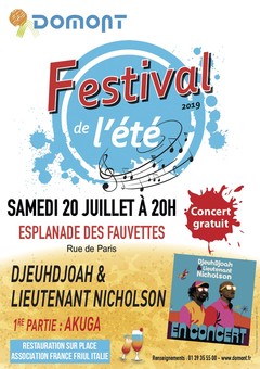 Affiche concert Djeuhdjoah Affiche concert Djeuhdjoah