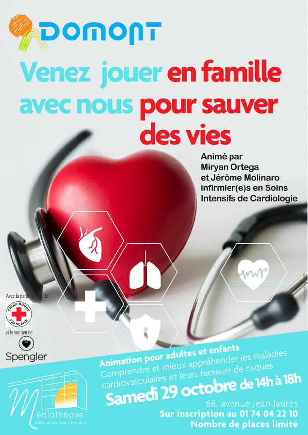 Affiche conférence cardiovasculaire