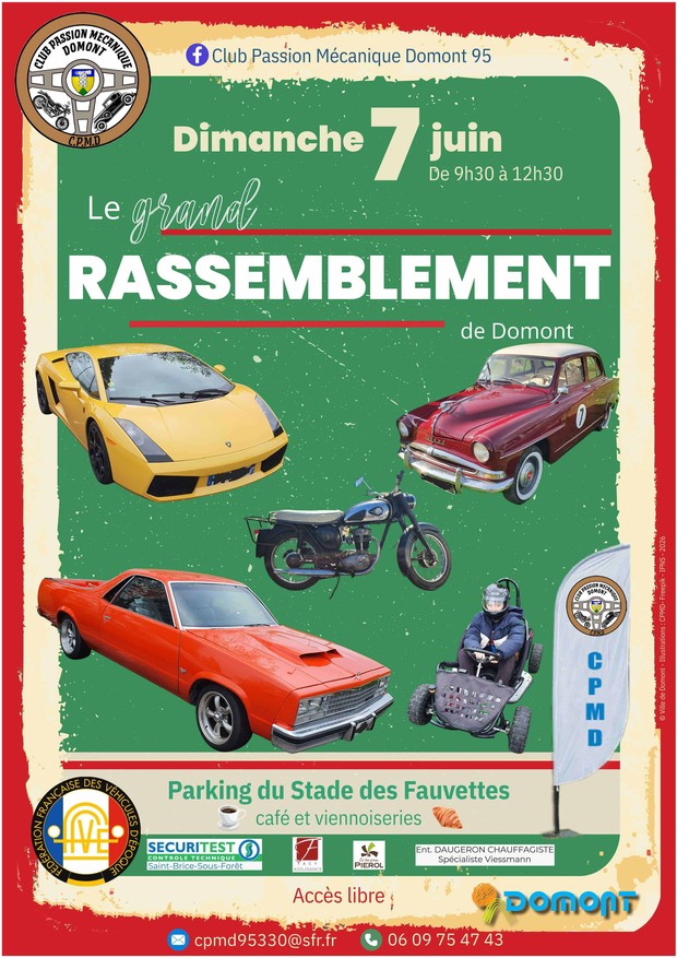 AFFICHE cpmd95 juin