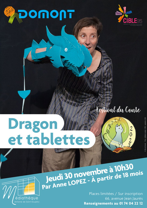 Affiche Dragon et tablettesV2