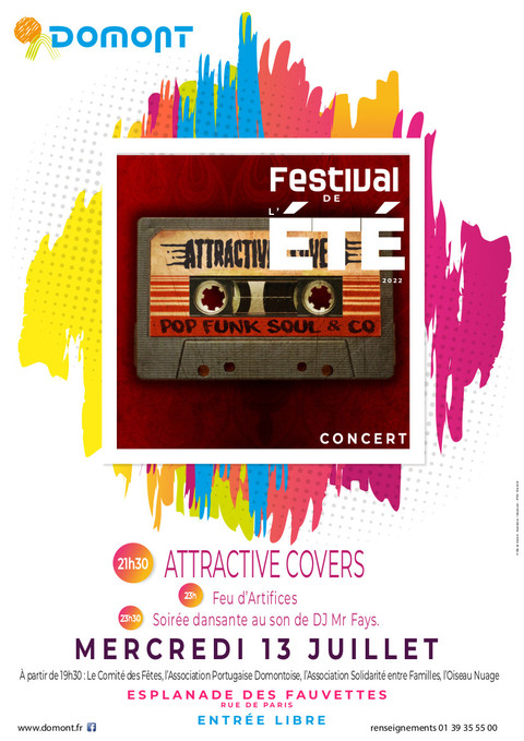 Affiche Festival 2022 ATTRACTIVE COVERS