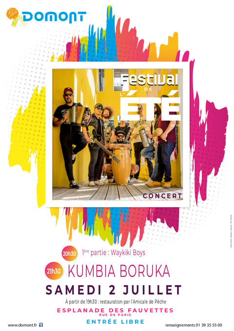 Affiche Festival 2022 KUMBIA BORUKA