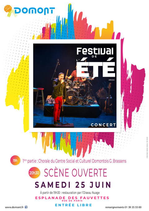 Affiche Festival 2022 scene ouverte