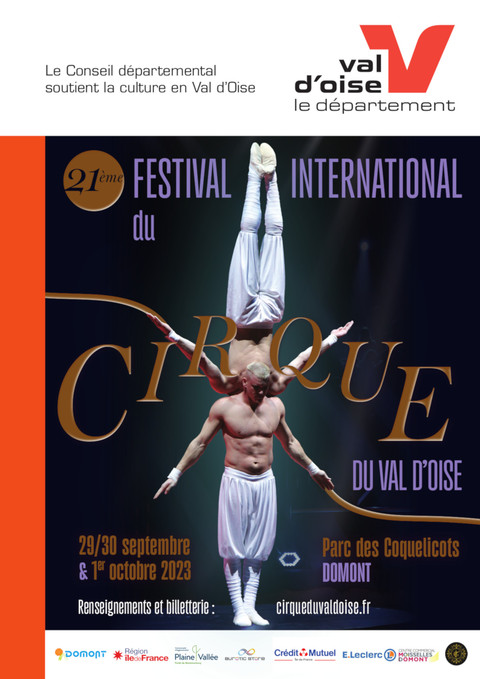 Affiche festival cirque 2023