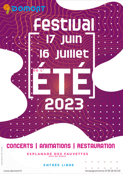 Affiche Festival de l été 2023