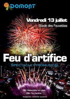 Affiche feu d'artifice 2018 Affiche feu d'artifice 2018