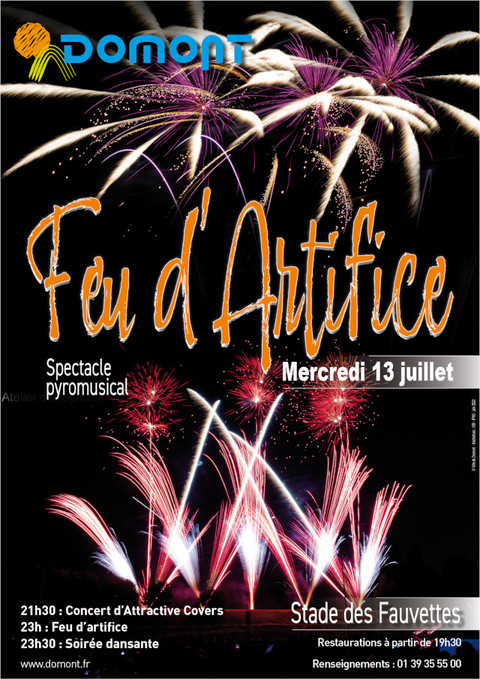 Affiche Feu d'artifice 2022